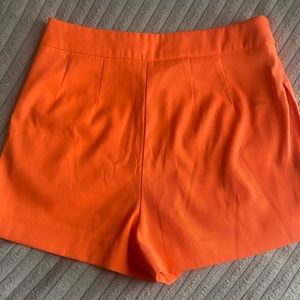 Bright orange short
